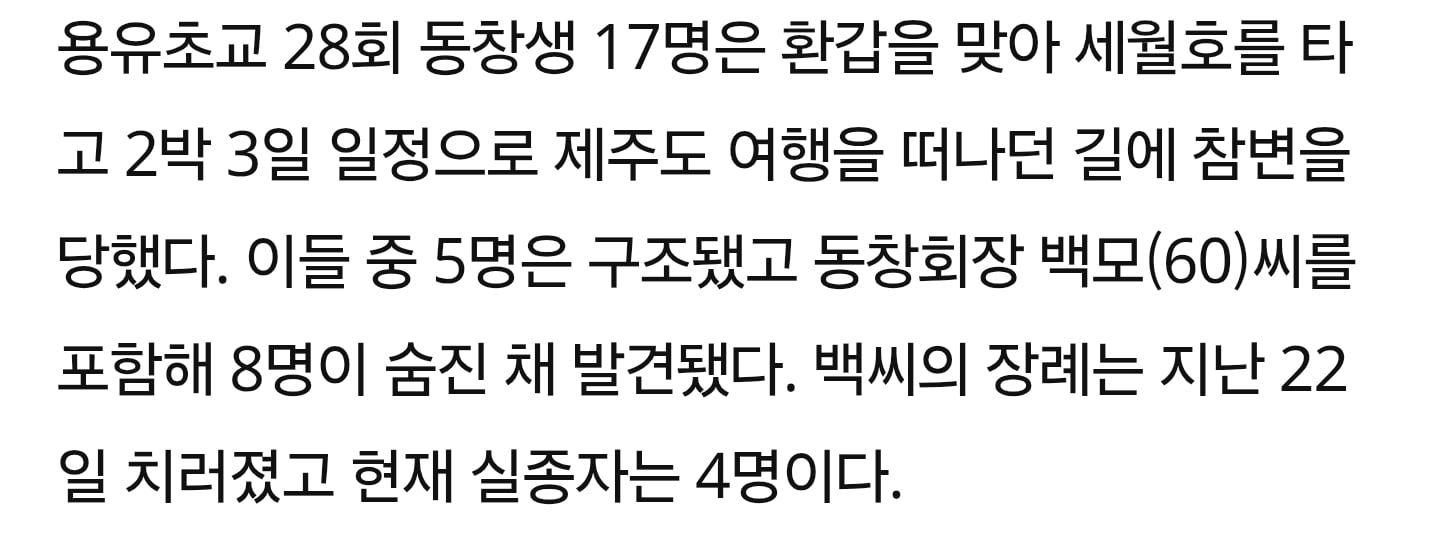 세월호 희생자 유가족 사망자 최소 19명.jpg