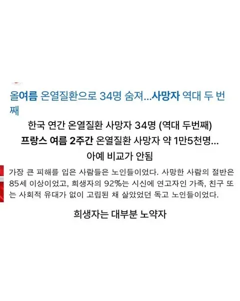 폭염에 최악이 되어버린 프랑스 파리 지붕