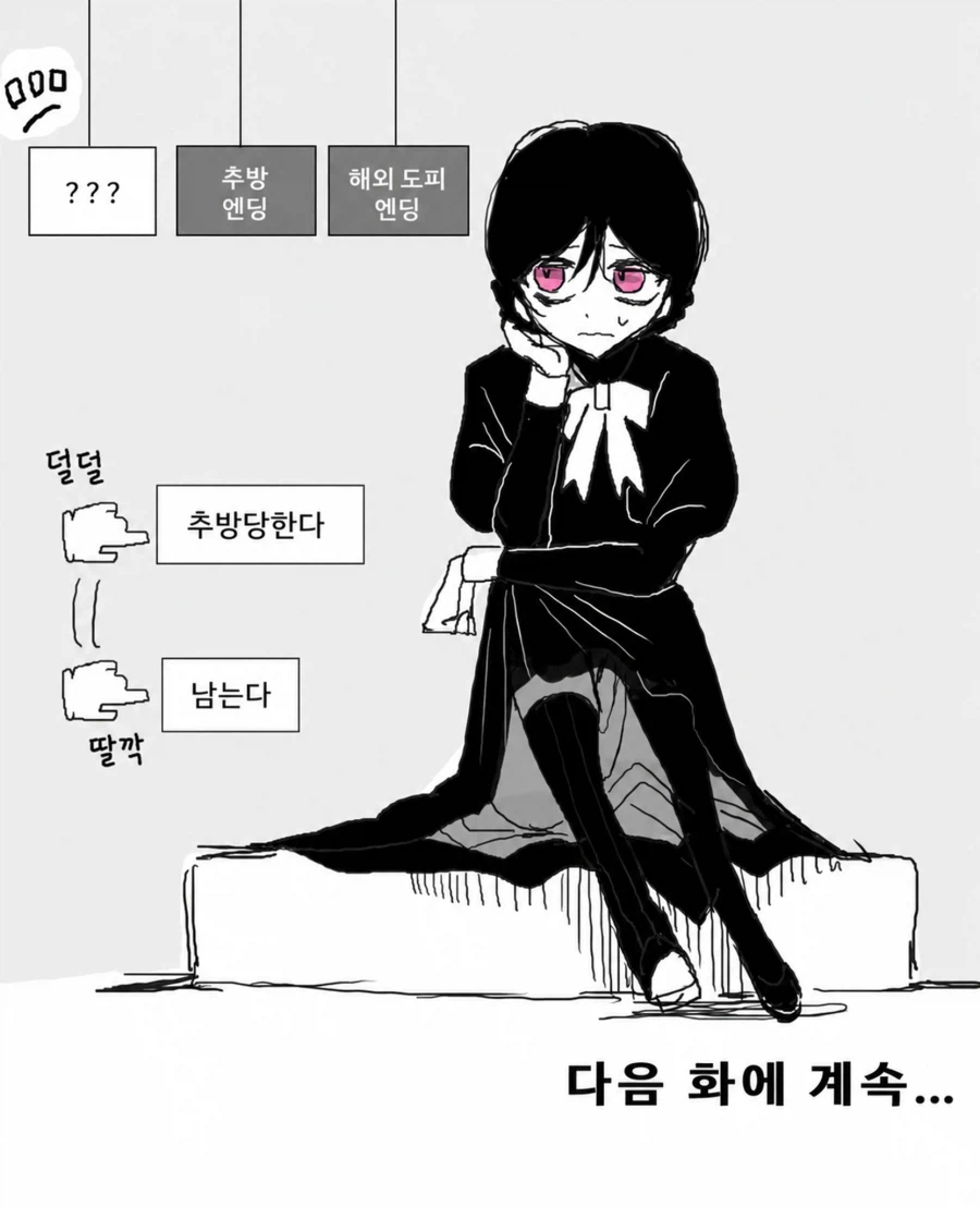 기적의 성녀 마거릿 BAD END 2번째 .manwha