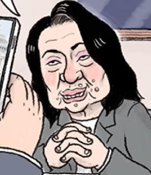 사과 한다는데 응원화환 인증샷 올린 빵진숙