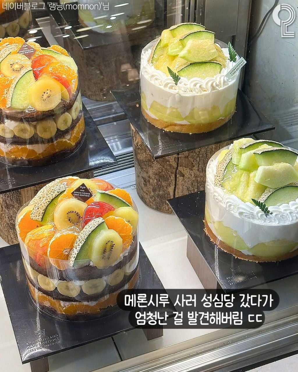 성심당 🍑복숭아 케이크 7/14 출시