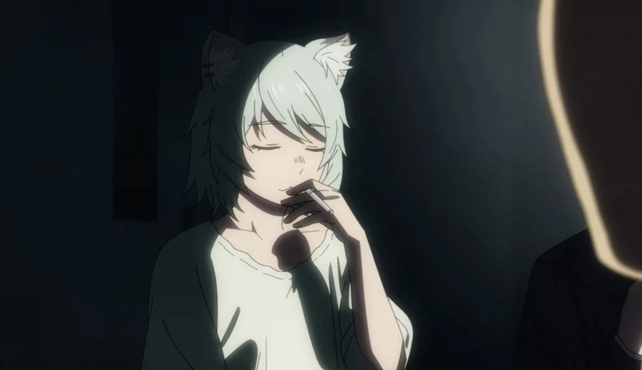 담배고양이) 금연 결심하는 야니네코