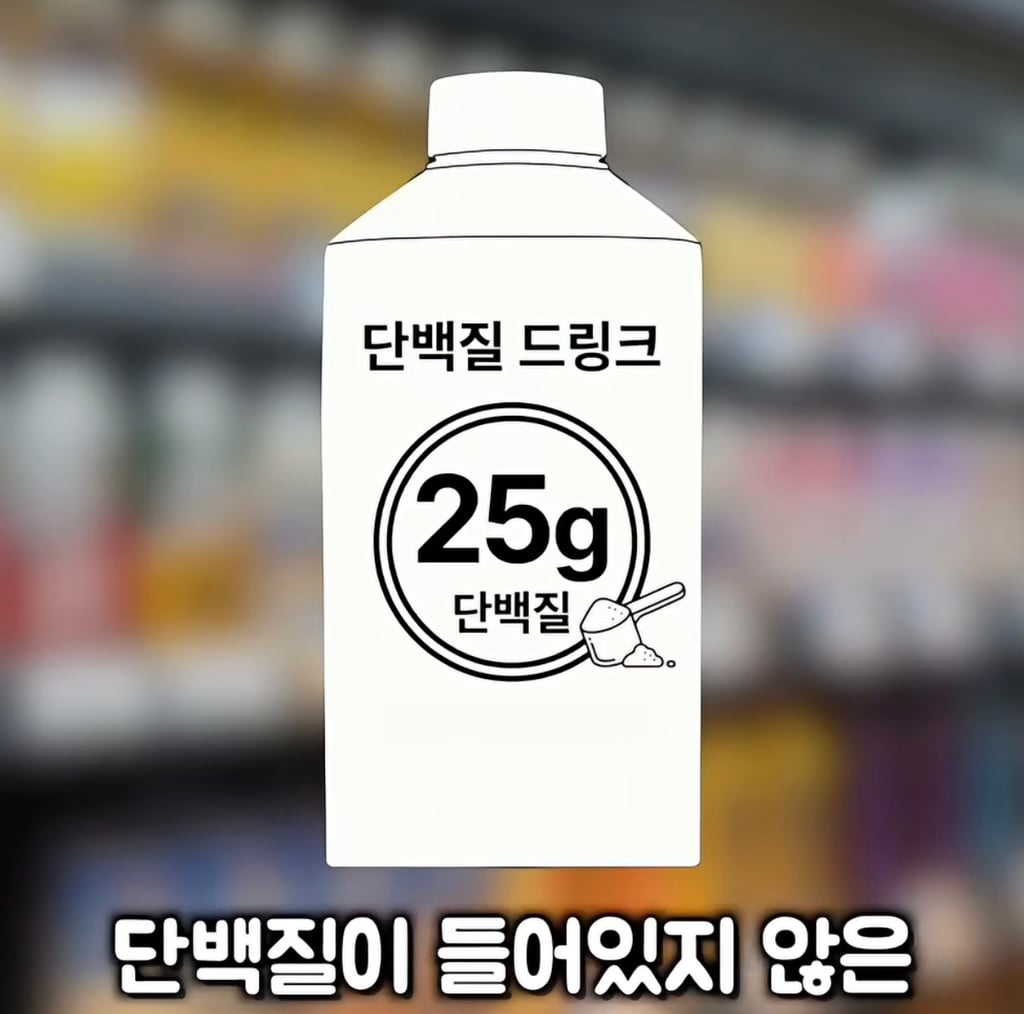 대한민국 단백질 음료 시장의 대국민 사기극 실태(프로틴 음료, 쉐이크)