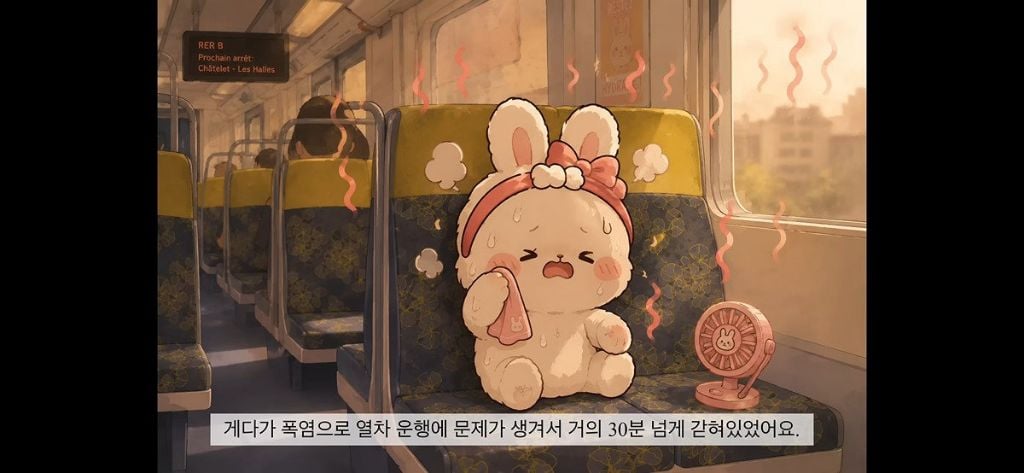 프랑스 폭염으로 진짜 죽을뻔한 한국인