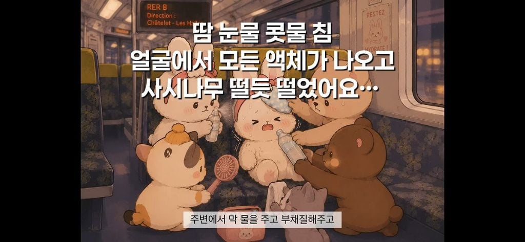 프랑스 폭염으로 진짜 죽을뻔한 한국인