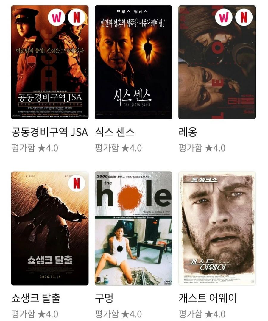 '호프' 4점 준 이동진이 4점을 줬던 영화들.jpg