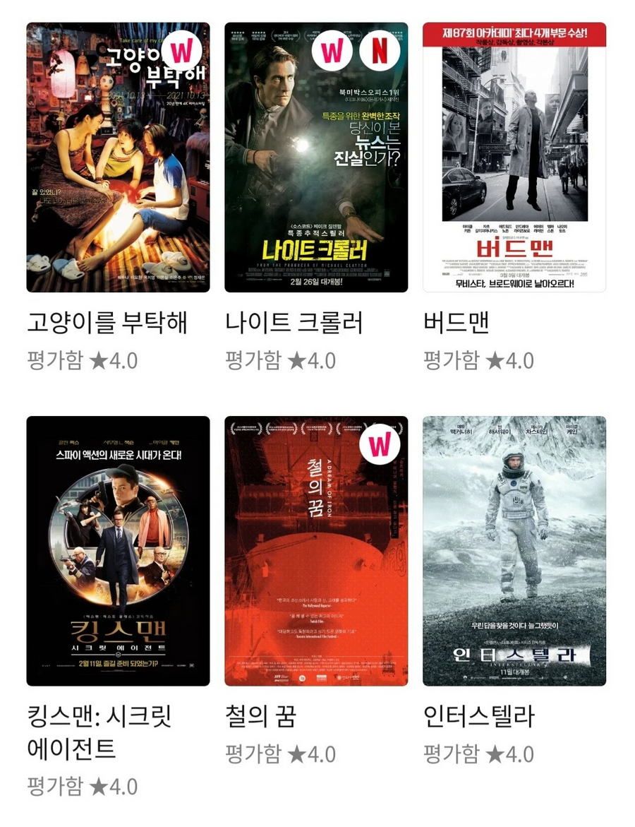 '호프' 4점 준 이동진이 4점을 줬던 영화들.jpg