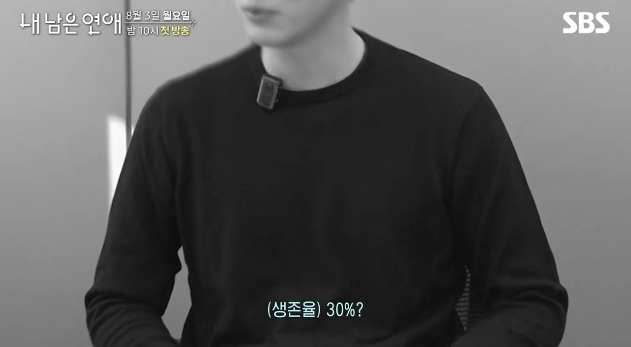 SBS에서 한다는 시한부들만 모아서 한다는연애 프로그램…