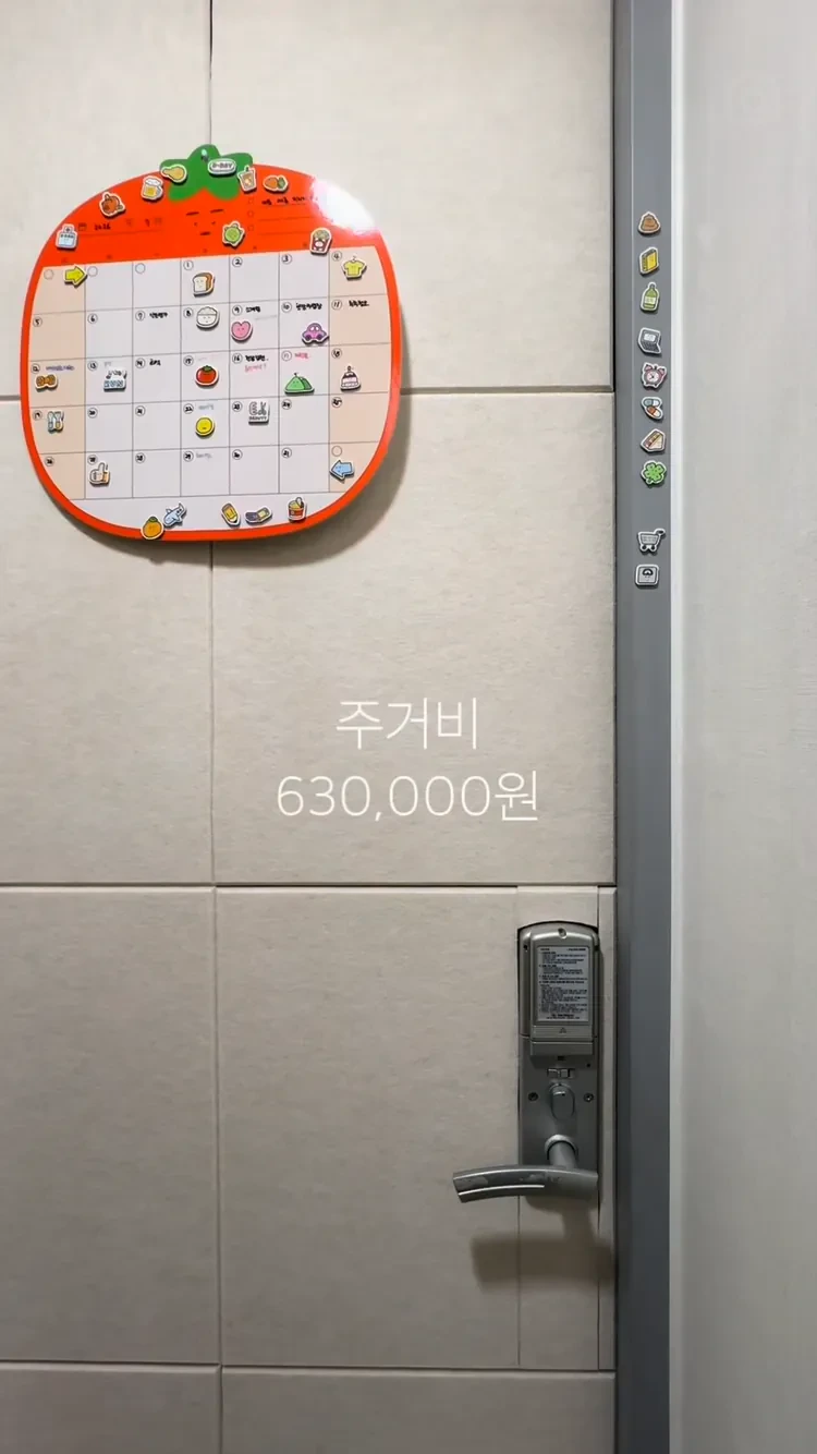 8년 차 은행원 한 달 생활비
