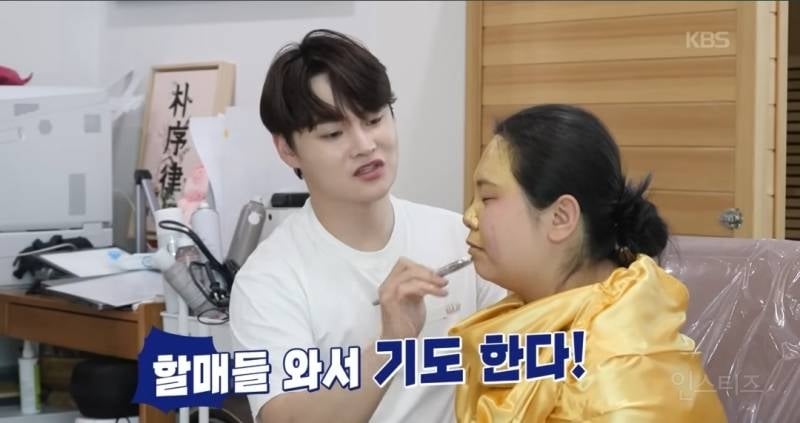 온몸에 금칠 당한 동생이 현타온 이유..jpg