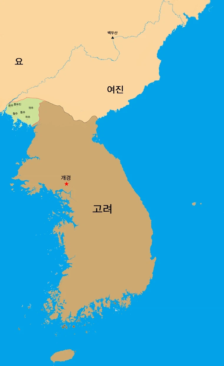 압록강 하류의 방어선은 왜 한반도의 최전방 주요 방어선이 되었을까?