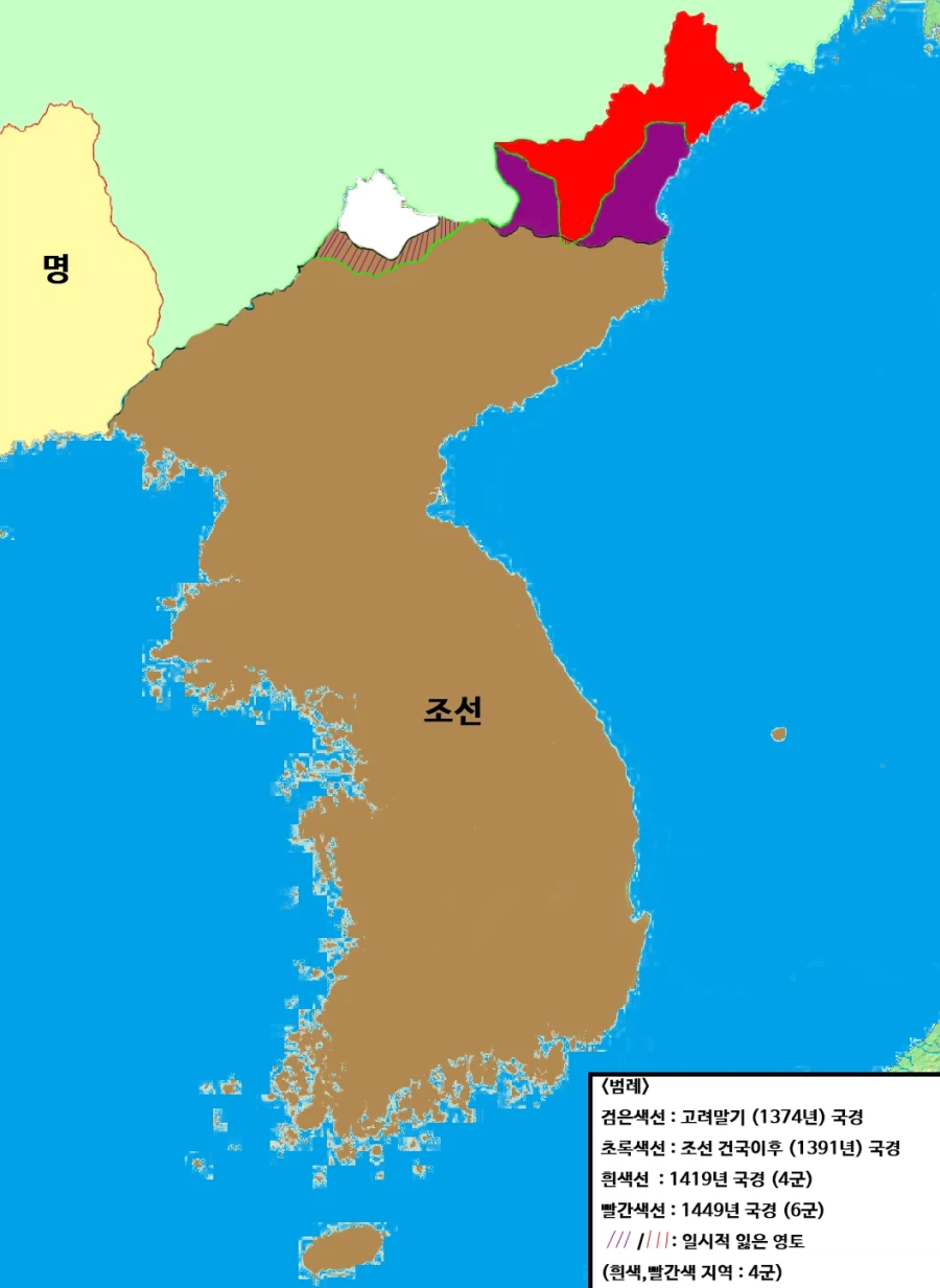 압록강 하류의 방어선은 왜 한반도의 최전방 주요 방어선이 되었을까?