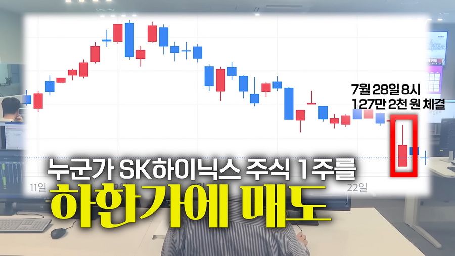 SK하이닉스 단 1주의 하한가가 불러온 800억 롱포지션 강제청산 사건.news