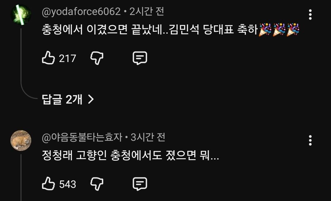 민주당 당대표, 이 사람을 지지합니다.