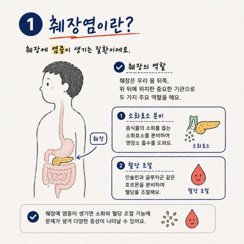 췌장염 초기 증상