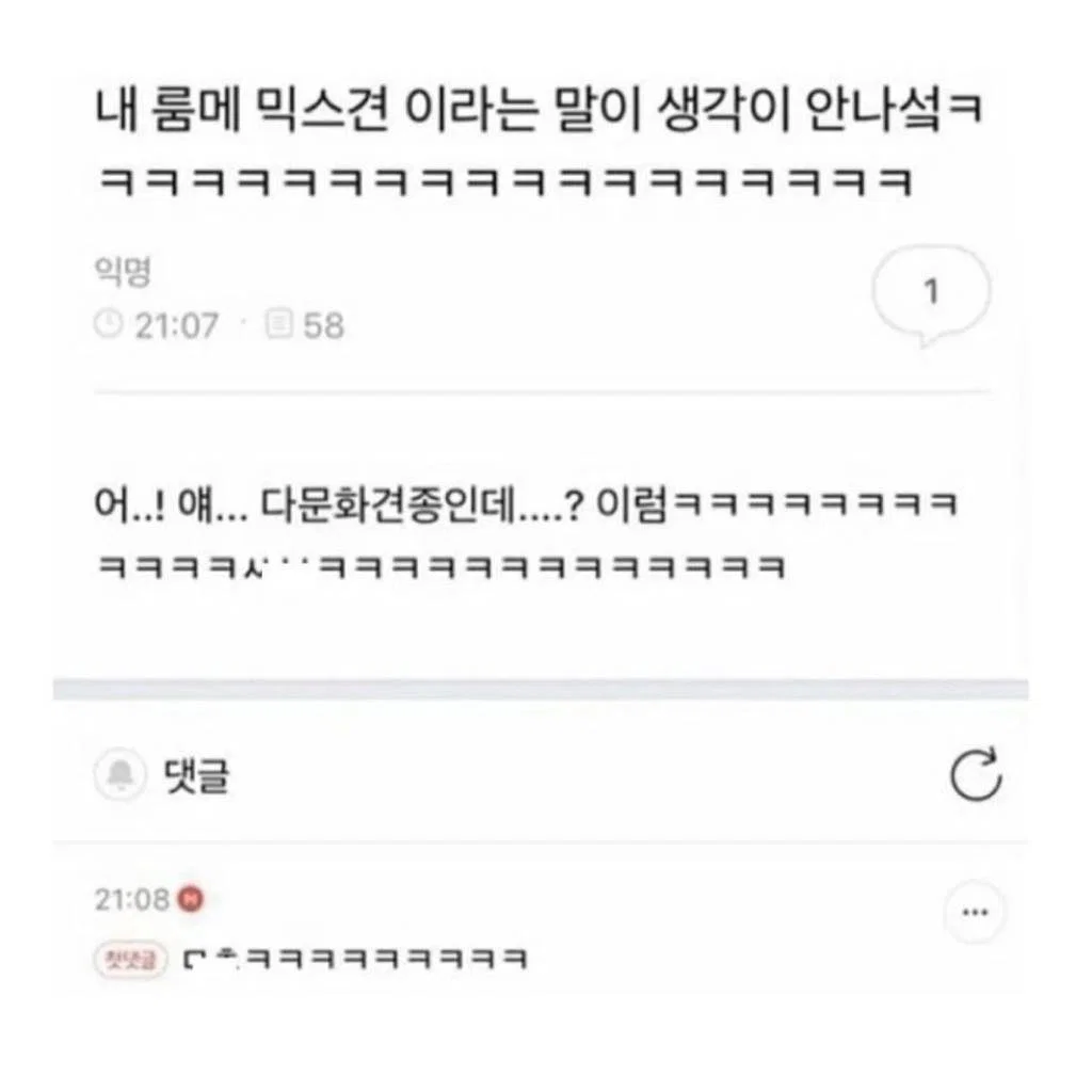 내 친구 말실수한 거 자꾸 생각난다(유머모음/바이럴 아님)