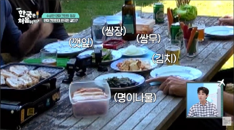 어서와 한국 삼겹살때문에 채식주의 포기하고 한국 오타쿠된 덴마크
