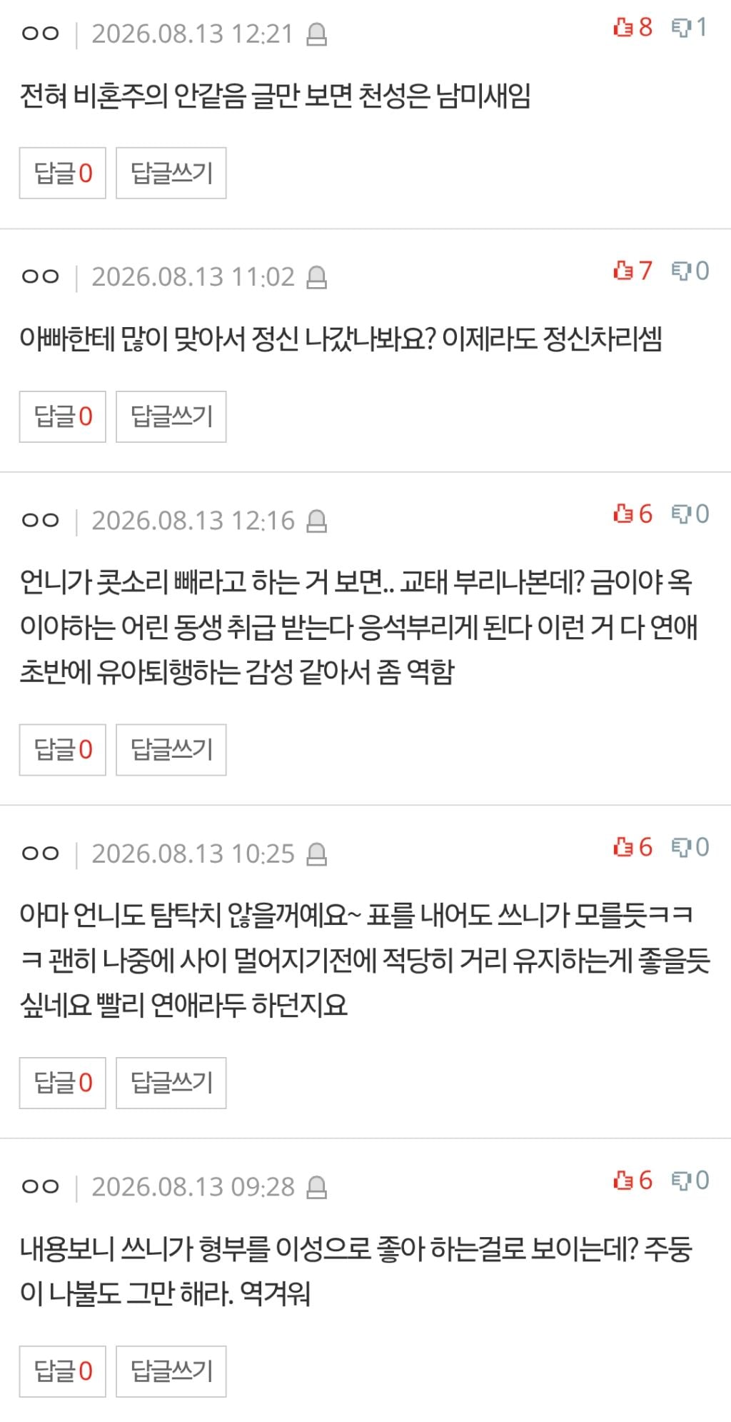 [네이트판] 형부 같은 사람이 이상형이라는 말이 이상한가요??