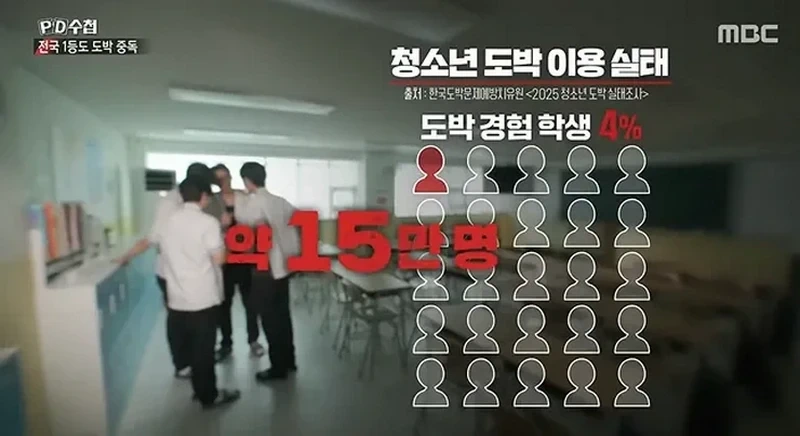 PD수첩)) 너무나 심각한 수준이라는 청소년 도박 현황