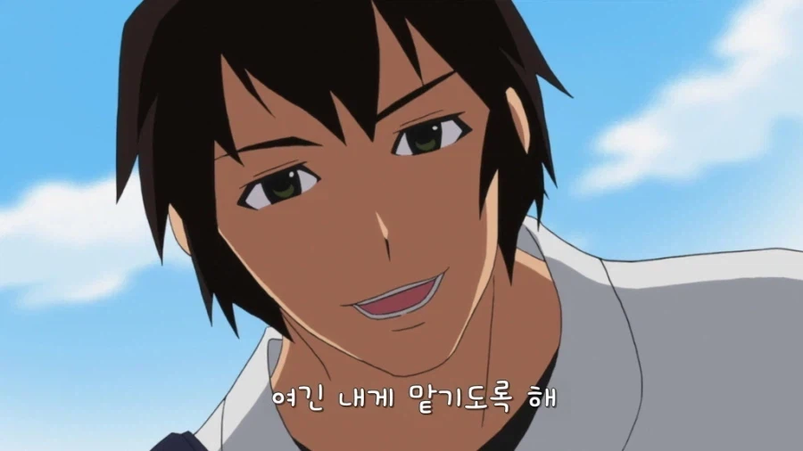 후배를 구하기 위한 치욕의 오망꼬 댄스.gif