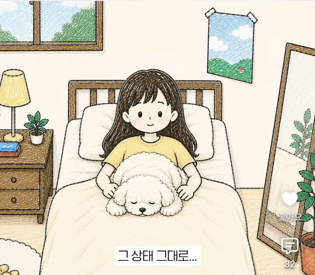 세상 떠난 반려견이 딸로 돌아온거 같다는 유튜버.jpg