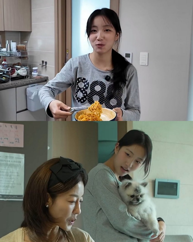 중1... 쥬얼리 이지현 딸...