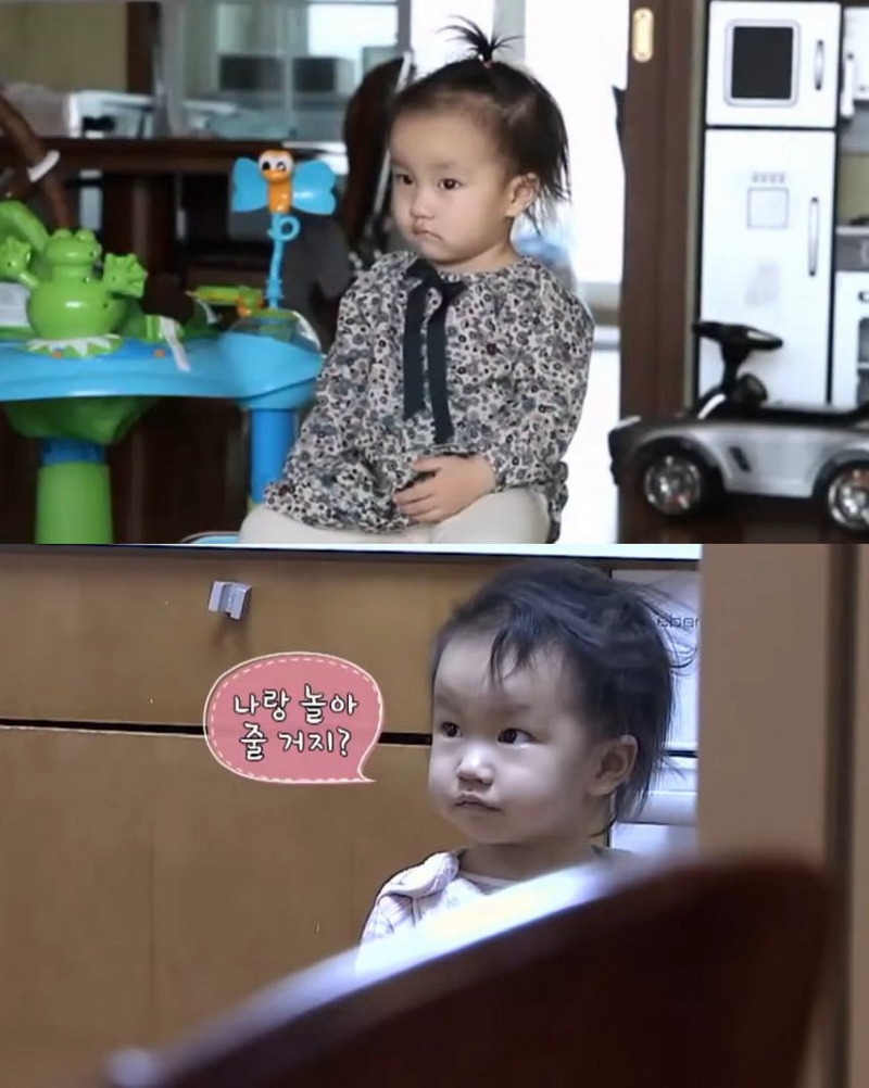 중1... 쥬얼리 이지현 딸...