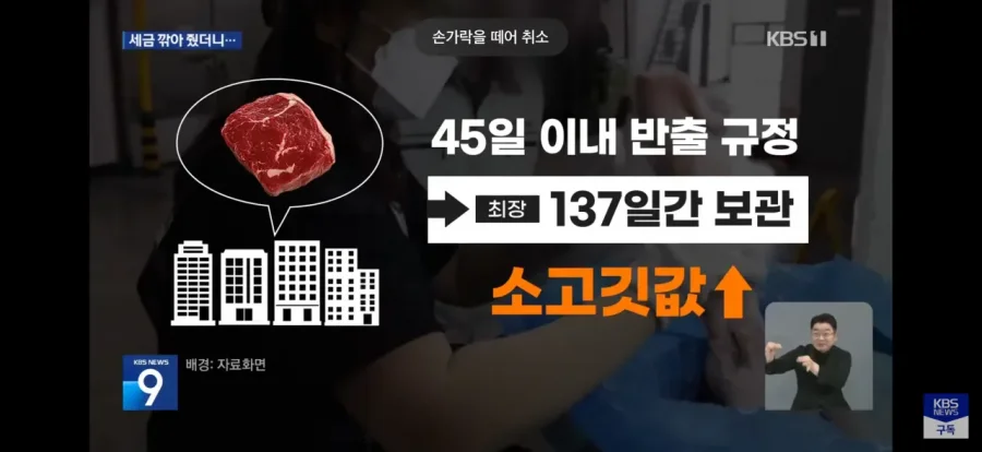 관세 내려도 비쌌던 이유