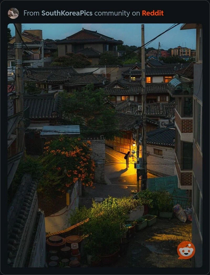 레딧에 올라온 한국의 풍경