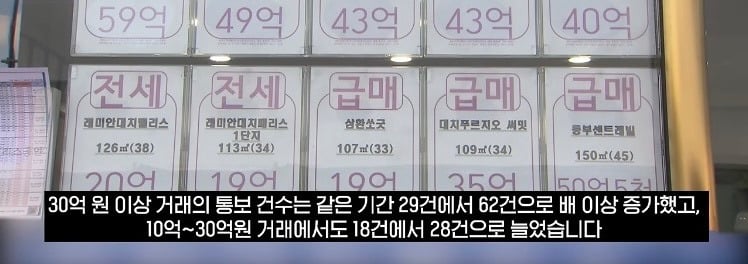 고가주택 '이상 거래' 절반이 중국인..국내 대출 막자 외국인 들어왔다