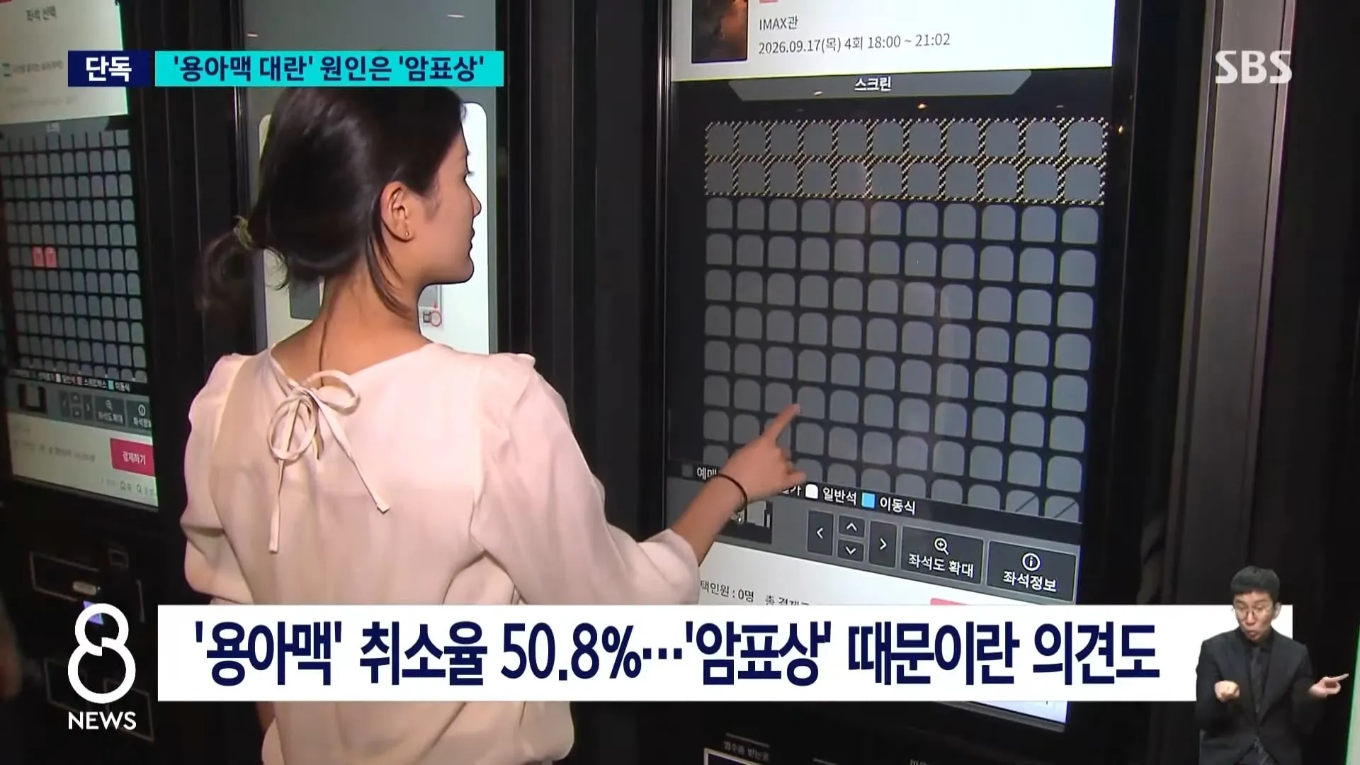 sbs - 혼자 ‘오디세이‘ 표 286장..’매크로’ 실태 보니