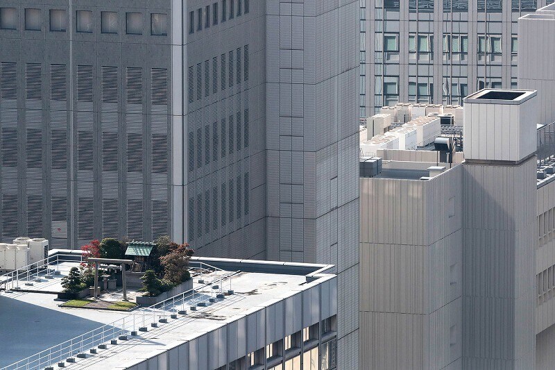 빌딩 옥상에 뜬금없이 있는 일본 신사의 정체.jpg