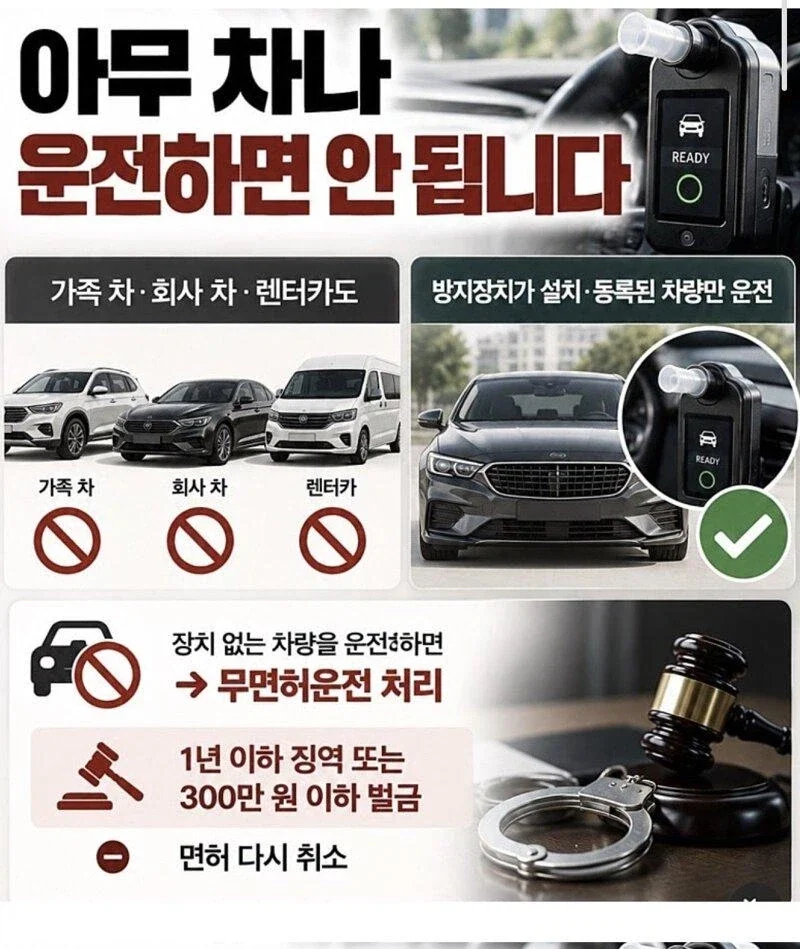 10월부터 바뀐다는 음주운전법