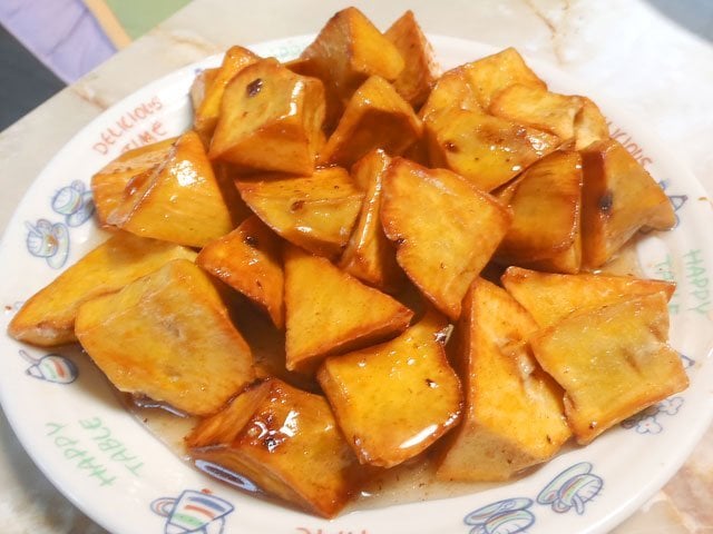 고구마 맛탕 닭강정