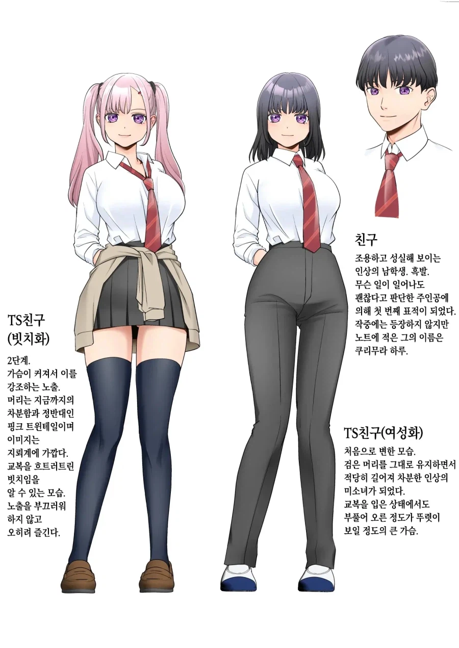 우연히 주운 TS 개변 노트로 마음껏 즐기기.manhwa
