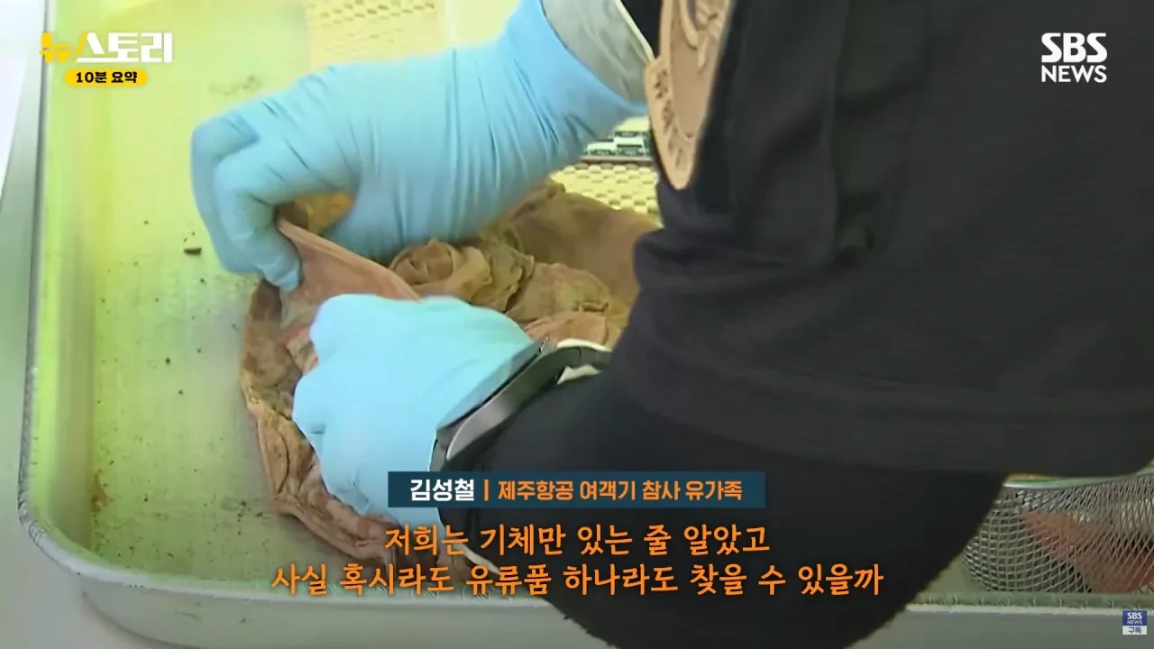 무안공항 참사 유족들의 근황