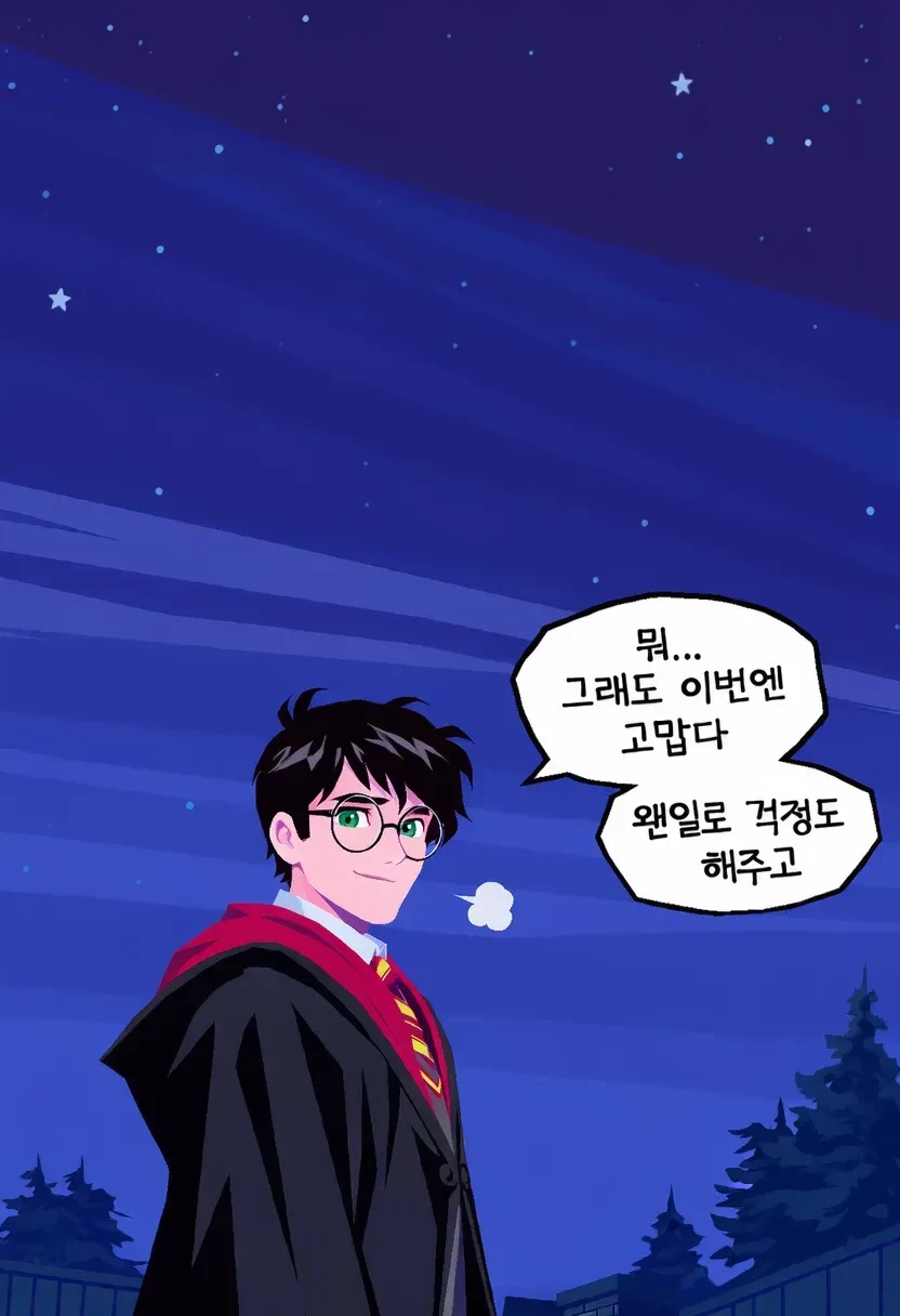 말포이양이 무도회날 해리를 방해하는 만화.manhwa