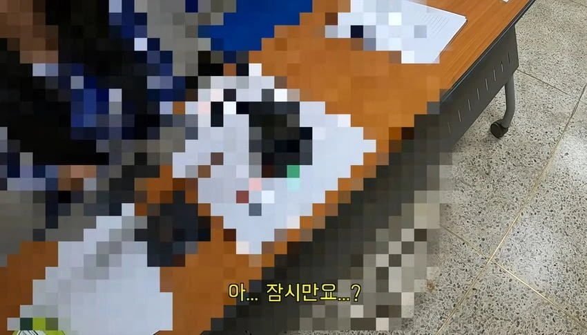 다리를 절단했는데 민방위 통지서가 날아왔다.