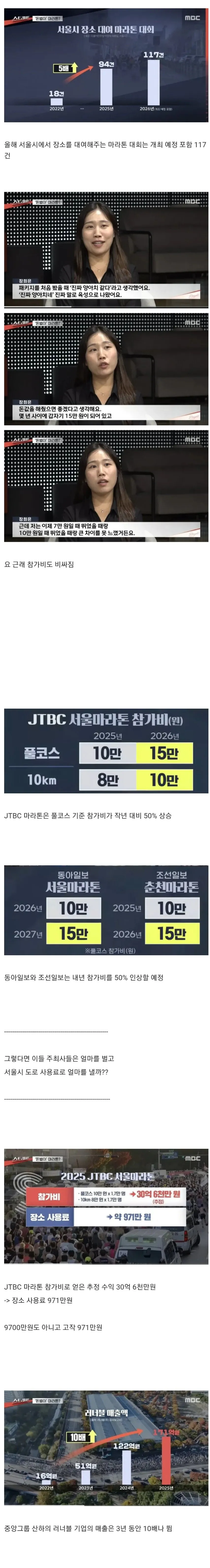 10월 11월 마라톤 67번 개최하는 서울시