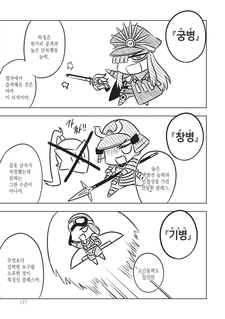 페이트에서 간단 그림으로 설명하는 서번트 클래스