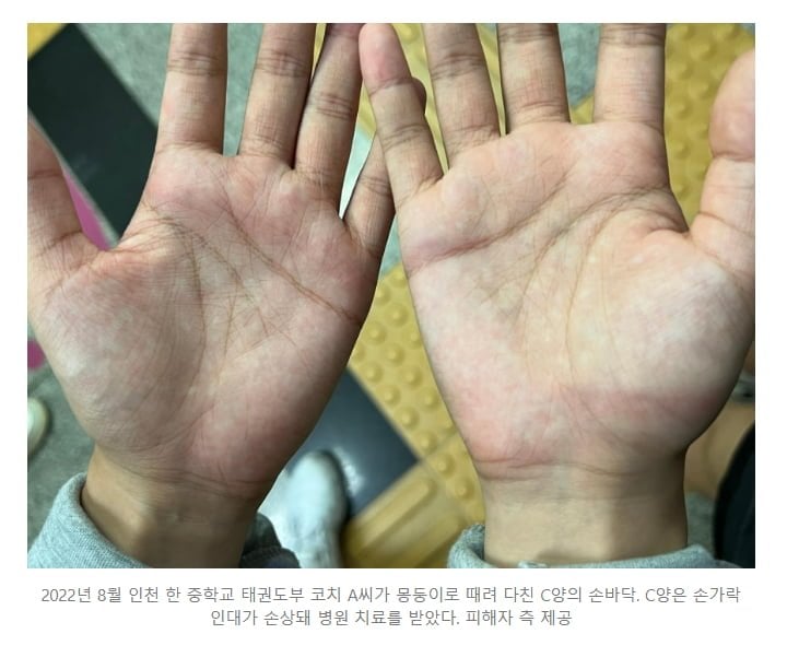 골프채로 때리고 고아원 갔어야 폭언.. 중학교 태권도 코치, 징계도 처벌도 없었다
