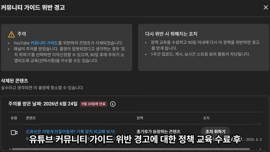 집행유예 끝나자마자 바로 저질러버린 유튜버