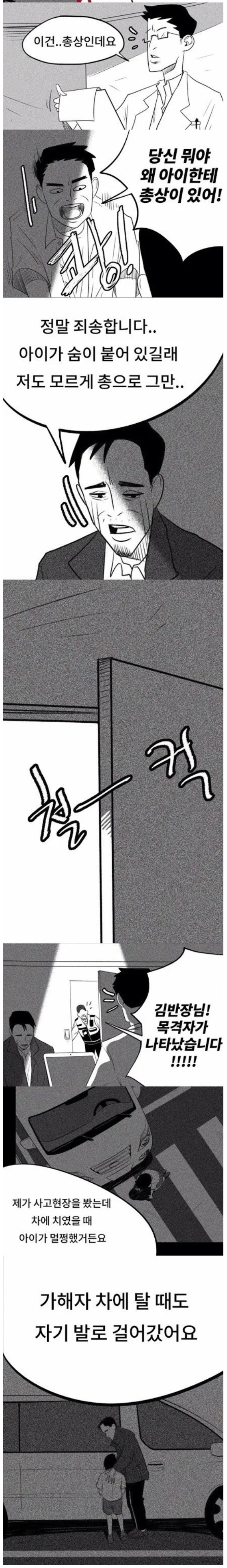 교통사고로 사망한 초등학생의 진실