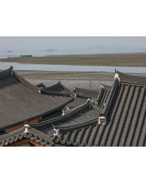 국내에서 유일한 바닷가 한옥마을