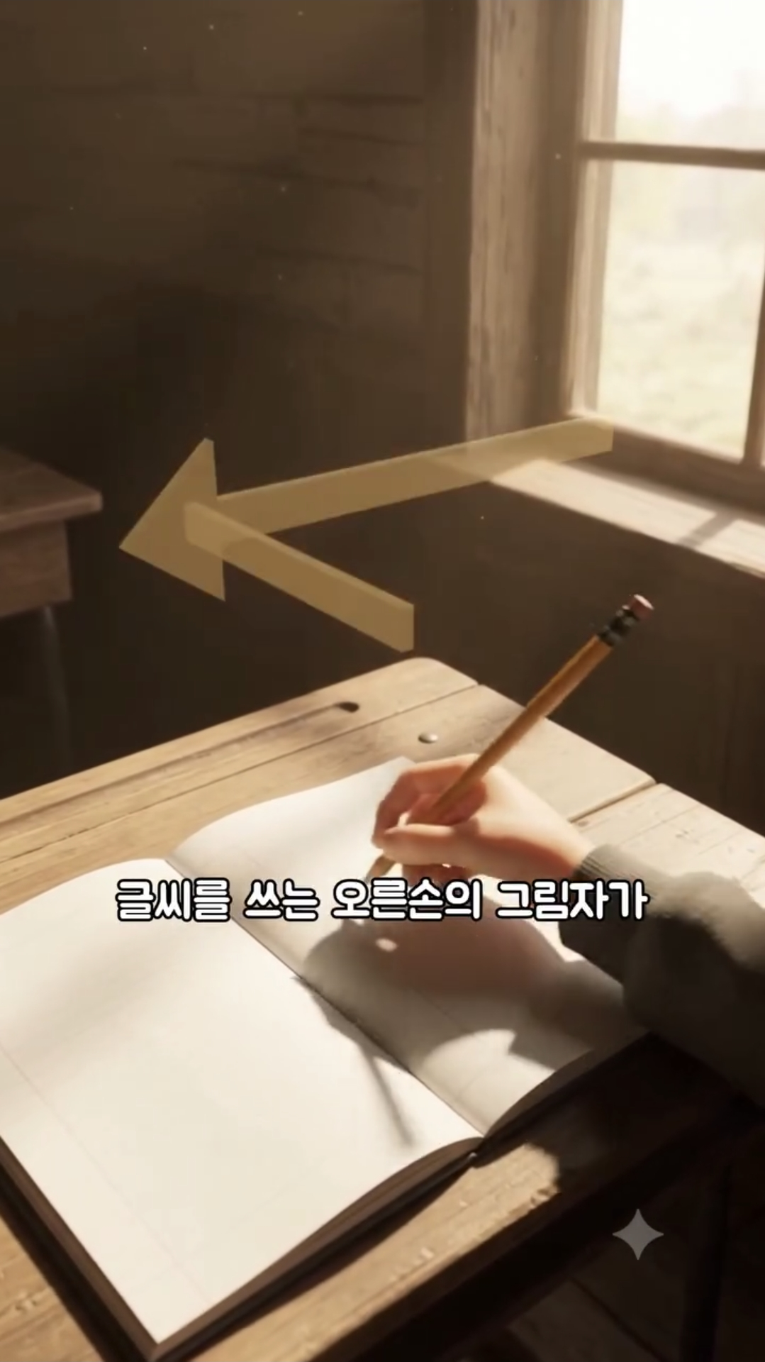 학교 교실 창문이 항상 왼쪽인 이유