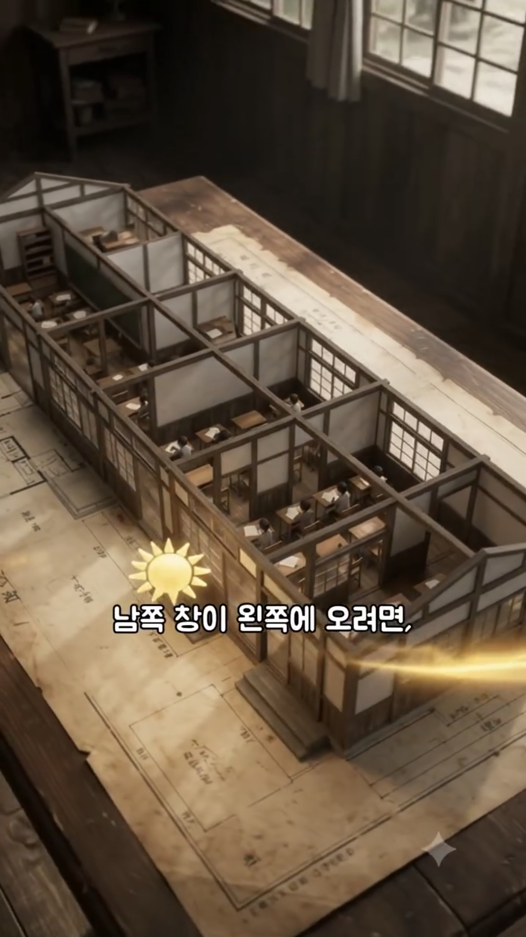 학교 교실 창문이 항상 왼쪽인 이유