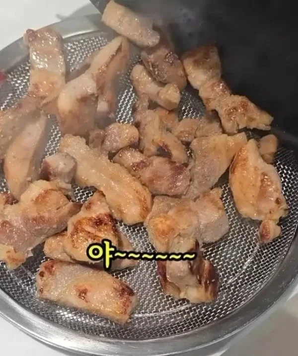 배달 삼겹살의 비밀