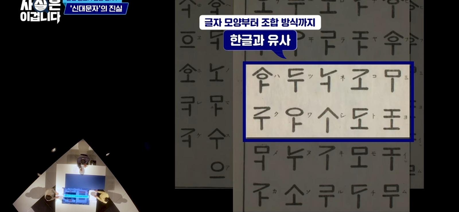 세종대왕이 일본 문자를 표절했다?