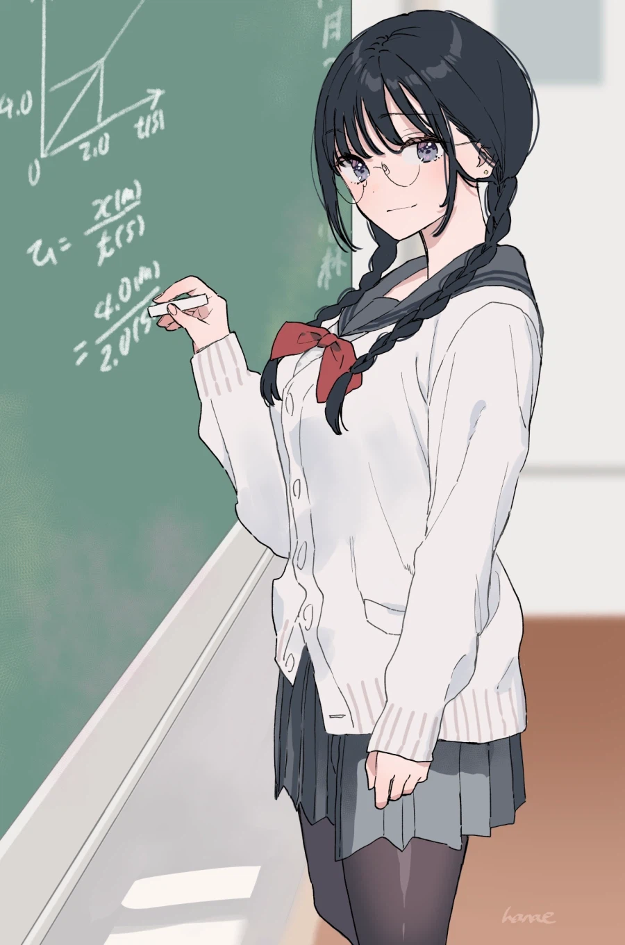 안경 좋아하세요?