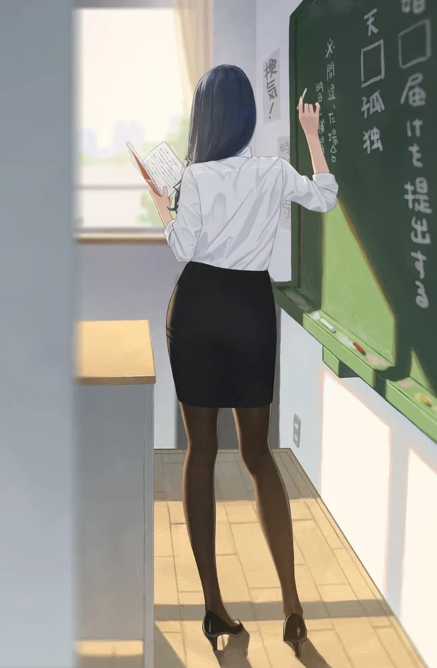 독신 여교사 누나